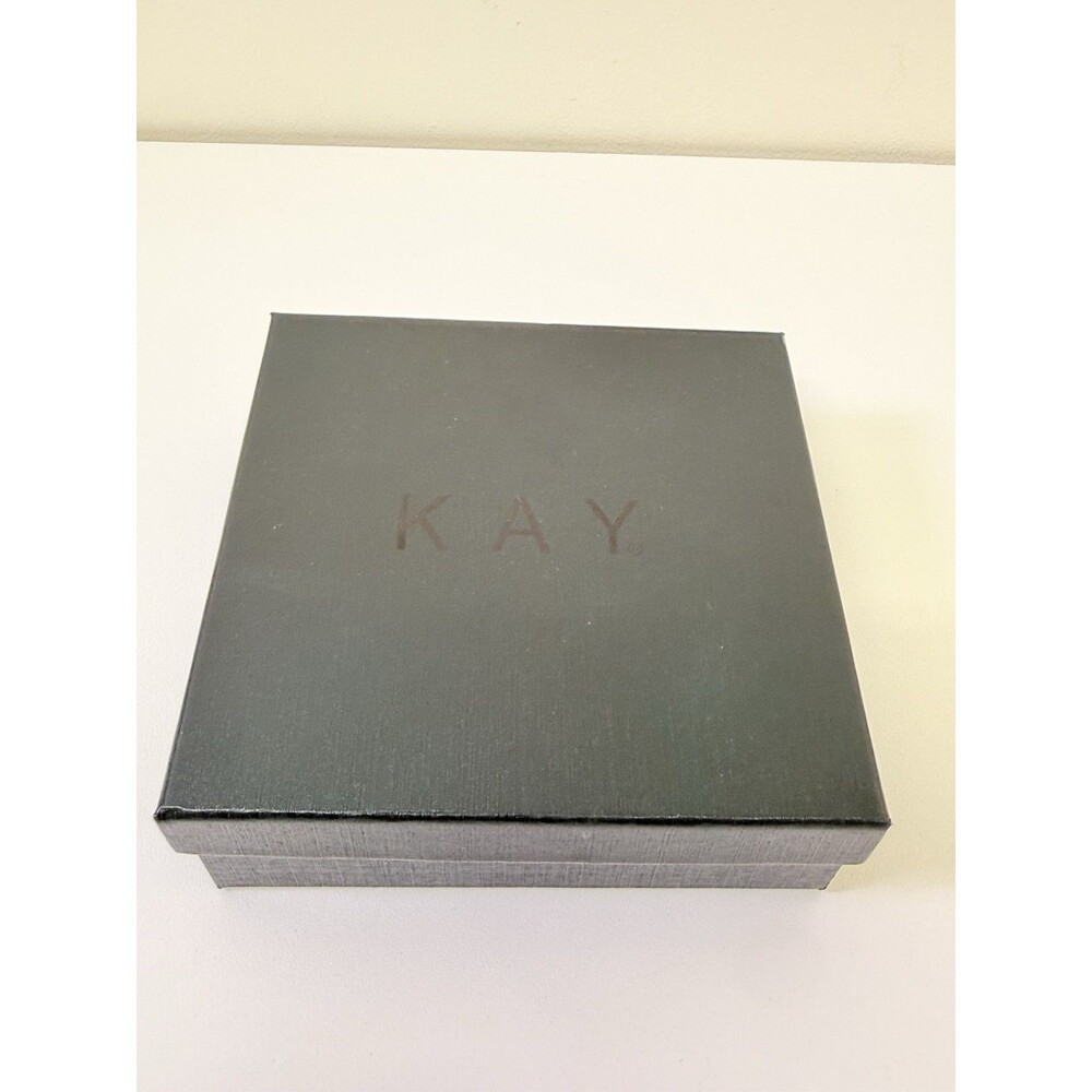 Kay Jewelers Empty Black Presentation Jewelry Box